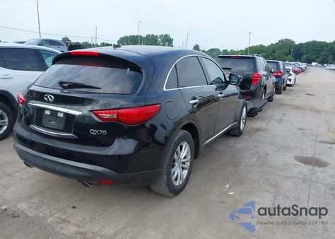 2014 Infiniti Qx70 from USA, damaged, VIN JN8CS1MU8EM450820
